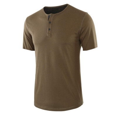 Toponeto Fashion Mens Baggy Solid Short Sleeve Button O-Neck T Shirts Tops Blouses
Toponeto Fashion Mens Baggy Solid Short Sleeve Button O-Neck T Shirts Tops Blouses