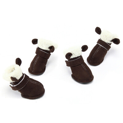 4 PcsSets Pet Autumn Winter Thickened Warm Boots for Dogs Comfortable Paw Protector Rabbit Ears
4 PcsSets Pet Autumn Winter Thickened Warm Boots for Dogs Comfortable Paw Protector Rabbit Ears