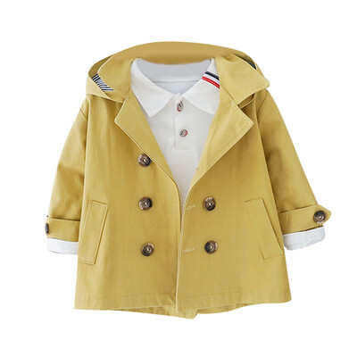 Spring korean style cotton pure color long style all-match windbreak coat for fashion baby girls&boys
Spring korean style cotton pure color long style all-match windbreak coat for fashion baby girls&boys