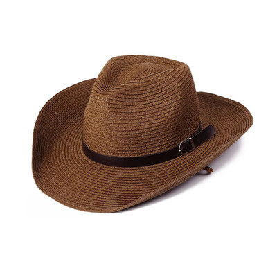 Mens hat Summer West cowboy hat Summer fashion eaves Young Jazz straw hat folding sunscreen hat
Mens hat Summer West cowboy hat Summer fashion eaves Young Jazz straw hat folding sunscreen hat