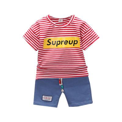 Letter O-Neck RedGrayBlack Summer Casual 1-4Y Children Striped T-Shirt And Pant Kit Kids Toddler Two-piece Outfit Set SMLXL
Letter O-Neck RedGrayBlack Summer Casual 1-4Y Children Striped T-Shirt And Pant Kit Kids Toddler Two-piece Outfit Set SMLXL
