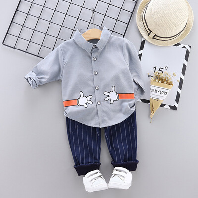2019 New Autumn Children Baby Boys Casual Set Long Sleeve Plaid Print Blouse TopsDenim Pants Trouser Set
2019 New Autumn Children Baby Boys Casual Set Long Sleeve Plaid Print Blouse TopsDenim Pants Trouser Set