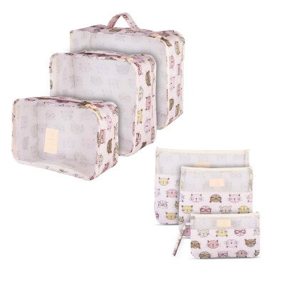 6 Set Travel Packing Cubes Waterproof Mesh Travel Accessories Carryon Dirty Laundry Luggage Organizer Cubes Storage Packing For 2
6 Set Travel Packing Cubes Waterproof Mesh Travel Accessories Carryon Dirty Laundry Luggage Organizer Cubes Storage Packing For 2