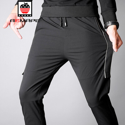 AEMAPE / US Apple, случайные брюки Вэй брюки мужские моды ноги брюки осень Корейский тонкий шаровары черный 4XL
AEMAPE / US Apple, случайные брюки Вэй брюки мужские моды ноги брюки осень Корейский тонкий шаровары черный 4XL