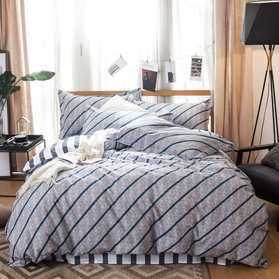 Yingxin textile cotton four-piece simple skin-friendly twill sheets pillowcases Quilt quilt cover four-piece suit 15 18 meters bed Fashionable
Yingxin textile cotton four-piece simple skin-friendly twill sheets pillowcases Quilt quilt cover four-piece suit 15 18 meters bed Fashionable