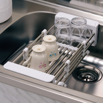 Pao Yanni bowl racks Lek racks Kitchen racks Drainage basket Telescopic fruit basket 304 Stainless steel sink rack Wash basket DQ0076
Pao Yanni bowl racks Lek racks Kitchen racks Drainage basket Telescopic fruit basket 304 Stainless steel sink rack Wash basket DQ0076