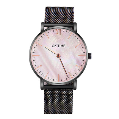 Simple Slim Watch Analog Quartz Waterproof Stainless Steel Mesh Strap Band Thin Casual Elegant Wrist Watches for Women Rose Gold
Simple Slim Watch Analog Quartz Waterproof Stainless Steel Mesh Strap Band Thin Casual Elegant Wrist Watches for Women Rose Gold