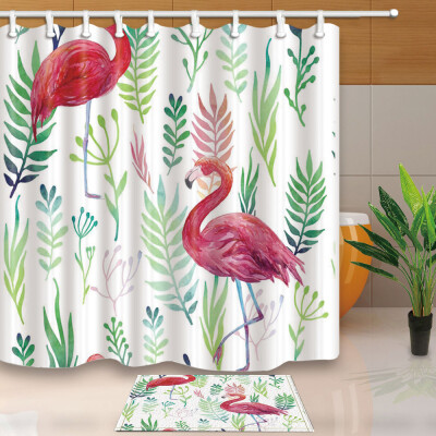 71 X 71 Inch Green trees digital printing Anti Bacterial Waterproof Polyester Shower Curtain set
71 X 71 Inch Green trees digital printing Anti Bacterial Waterproof Polyester Shower Curtain set
