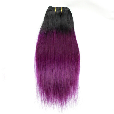kisshair 2 tone 1B /purple new fashion ombre color virgin Brazilian human hair bundle 3 pieces / pack
kisshair 2 tone 1B /purple new fashion ombre color virgin Brazilian human hair bundle 3 pieces / pack