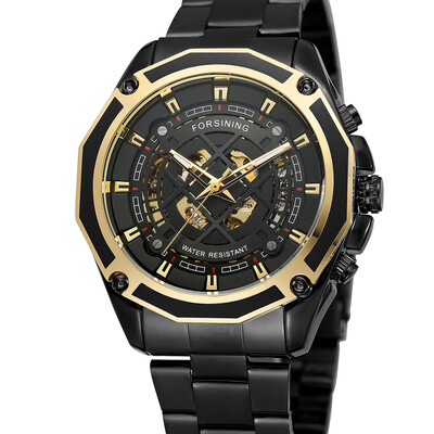 Forsining A1030 Top Brand Automatic Mechanical Business Men Watch Skeleton Luxury Watch Luxury Fashion Military Stainless Steel Wa
Forsining A1030 Top Brand Automatic Mechanical Business Men Watch Skeleton Luxury Watch Luxury Fashion Military Stainless Steel Wa