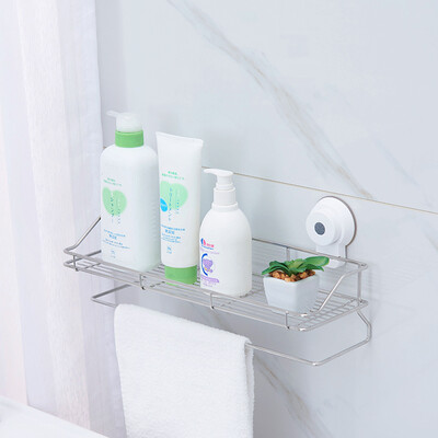 Shunmei rack bathroom kitchen bathroom seamless suction cup rack free punching wall-mounted stainless steel bathroom storage storage rack medium SM-1617
Shunmei rack bathroom kitchen bathroom seamless suction cup rack free punching wall-mounted stainless steel bathroom storage storage rack medium SM-1617
