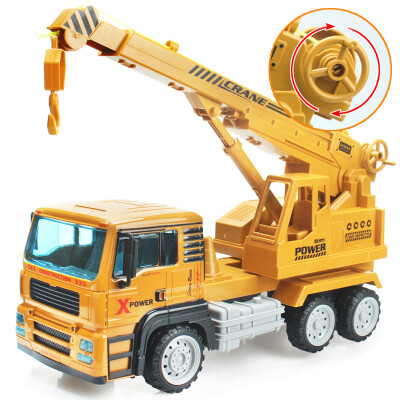 

ULTI Керри AoZhiJia большой инерция мальчики сплав грузовики имитационная модель детских Развивающие игрушки автомобиля - кран