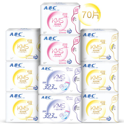 ABC thin breathable cotton soft sanitary towel combination package 10 (day 48 + night 22 old and new packaging random delivery
ABC thin breathable cotton soft sanitary towel combination package 10 (day 48 + night 22 old and new packaging random delivery