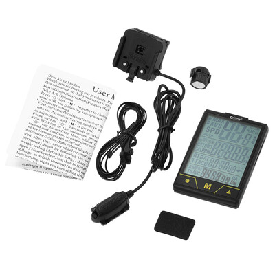 BOGEER Bike Computer Wireless Wired Bicycle Speedometer Odometer Temperature Backlight Water Resistant for Cycling Riding Multi
BOGEER Bike Computer Wireless Wired Bicycle Speedometer Odometer Temperature Backlight Water Resistant for Cycling Riding Multi