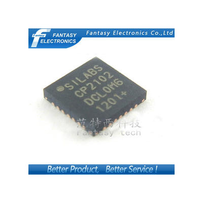 5PCS CP2102-GMR QFN Silicon SILABS CP2102 QFN28 SINGLE-CHIP USB TO UART BRIDGE new and original free shipping
5PCS CP2102-GMR QFN Silicon SILABS CP2102 QFN28 SINGLE-CHIP USB TO UART BRIDGE new and original free shipping