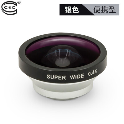 C & C phone lens wide-angle portable version of Apple Universal SLR external camera HD 04 black