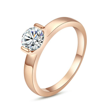 Yoursfs® 18K Rose Gold Plated 0.5ct Simulated Diamond Promise Ring Use Austrian Crystal Fashion Jewelry
Yoursfs® 18K Rose Gold Plated 0.5ct Simulated Diamond Promise Ring Use Austrian Crystal Fashion Jewelry