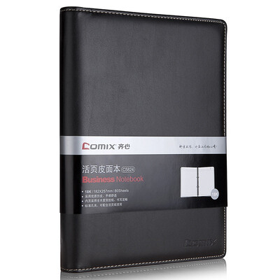 COMIX C5824 18K loose book business notebook diary notebook notebook stationery black
COMIX C5824 18K loose book business notebook diary notebook notebook stationery black