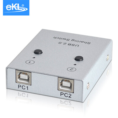 eKL KVM switch 2 port USB multi-computer VGA switcher video KVM manual two in one out shared mouse&keyboard display printer sharing device 21A
eKL KVM switch 2 port USB multi-computer VGA switcher video KVM manual two in one out shared mouse&keyboard display printer sharing device 21A