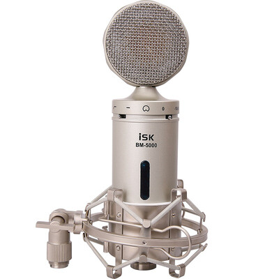 ISK BM-5000 professional condenser microphone low noise high dynamic strong sound pressure network K song microphone
ISK BM-5000 professional condenser microphone low noise high dynamic strong sound pressure network K song microphone