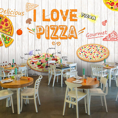 Custom 3d mural Western style pizza wallpaper pizza cake hamburger bakery wallpaper casual coffee restaurant mural wallpaper
Custom 3d mural Western style pizza wallpaper pizza cake hamburger bakery wallpaper casual coffee restaurant mural wallpaper