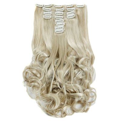 AISIHAIR 16Colors Clip в наращивании волос8шт / комплект 22 дюйм 55 см Длинные волнообразные жаропрочные наконечники
AISIHAIR 16Colors Clip в наращивании волос8шт / комплект 22 дюйм 55 см Длинные волнообразные жаропрочные наконечники