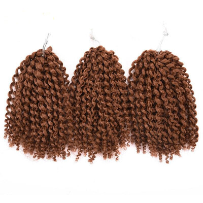 8 inch Ombre Marlybob Crochet Braids 3pcs/pack Afro Kinky Twist Hair 90g/pack Synthetic Crochet Hair Extensions
8 inch Ombre Marlybob Crochet Braids 3pcs/pack Afro Kinky Twist Hair 90g/pack Synthetic Crochet Hair Extensions