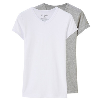 Мужская футболка Giordano мужская V-образная вырезка из двух частей футболка с короткими рукавами хлопка тонкая нижняя рубашка 01247013 белый / черный большой размер (175 / 100A)
Мужская футболка Giordano мужская V-образная вырезка из двух частей футболка с короткими рукавами хлопка тонкая нижняя рубашка 01247013 белый / черный большой размер (175 / 100A)