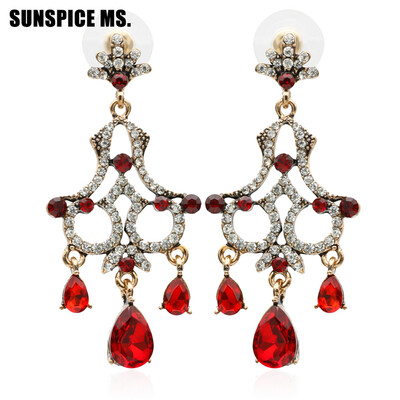 Glittering Indian Wedding Dangle Earrings For Women Vintage Turkish Crystal Ethnic Jewelry Long Drop Water Hollow Party Earring
Glittering Indian Wedding Dangle Earrings For Women Vintage Turkish Crystal Ethnic Jewelry Long Drop Water Hollow Party Earring