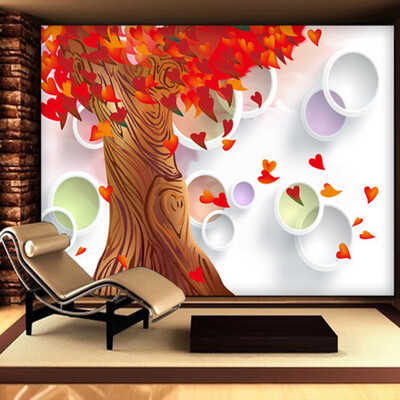 Custom 3D Wall Murals Wallpaper Red Maple Trees Love Heart Leaves Modern Living Room TV Background Mural Wall Papers Home Decor
Custom 3D Wall Murals Wallpaper Red Maple Trees Love Heart Leaves Modern Living Room TV Background Mural Wall Papers Home Decor