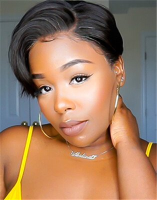 Short Bob Cut Glueless Full Lace Human Hair Wig For Black Women Brazilian Virgin Hair Natural Hairline
Short Bob Cut Glueless Full Lace Human Hair Wig For Black Women Brazilian Virgin Hair Natural Hairline