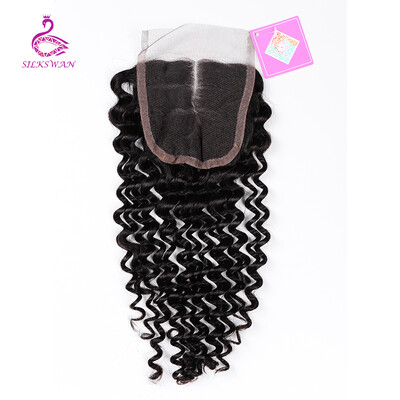 Silkswan Hair Free Part Remy Hair Brazilian Deep Wave Lace Closure 4x4 Swiss Lace Natural Color Human Hair8-18inch Free Deep
Silkswan Hair Free Part Remy Hair Brazilian Deep Wave Lace Closure 4x4 Swiss Lace Natural Color Human Hair8-18inch Free Deep