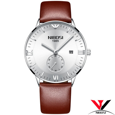 Fashionable Simple Waterproof Watches NIBOSI Wrist Watch Leather Strap Genuine Quartz Wristwatch Brand Men Watch Luxury Casual
Fashionable Simple Waterproof Watches NIBOSI Wrist Watch Leather Strap Genuine Quartz Wristwatch Brand Men Watch Luxury Casual