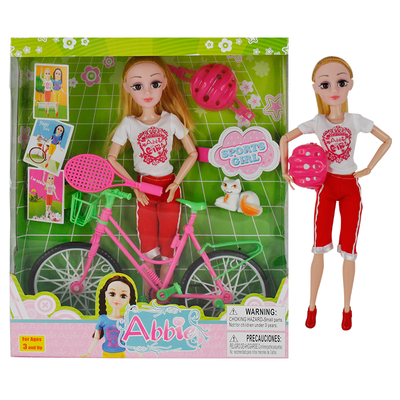 Abbie Lens Eyes with 3D Curl Eyelashes Doll Toys Clothes Gown Outfits and Shoes for Girl's Birthday Party Christmas Gift
Abbie Lens Eyes with 3D Curl Eyelashes Doll Toys Clothes Gown Outfits and Shoes for Girl's Birthday Party Christmas Gift