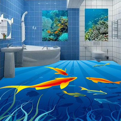 Free shipping custom photo wallpaper living room kitchen decoration fish floor mural self-adhesive PVC floor stickers 250cmx200cm
Free shipping custom photo wallpaper living room kitchen decoration fish floor mural self-adhesive PVC floor stickers 250cmx200cm