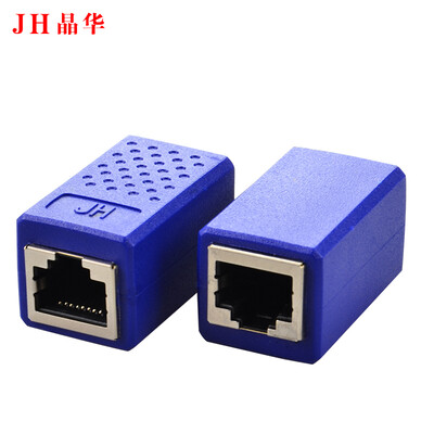 Jinghua JH 0751 network cable connector network dual head straight head cable connector extension blue
Jinghua JH 0751 network cable connector network dual head straight head cable connector extension blue