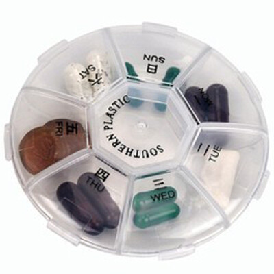 Powerful miyou Japanese seven days pills 7 sub-grid creative super mini portable small storage box travel travel storage box MY-J1
Powerful miyou Japanese seven days pills 7 sub-grid creative super mini portable small storage box travel travel storage box MY-J1