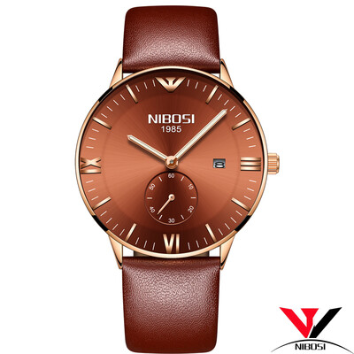 Fashionable Simple Waterproof Watches NIBOSI Wrist Watch Leather Strap Genuine Quartz Wristwatch Brand Men Watch Luxury Casual
Fashionable Simple Waterproof Watches NIBOSI Wrist Watch Leather Strap Genuine Quartz Wristwatch Brand Men Watch Luxury Casual