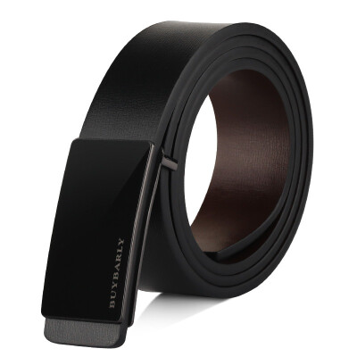 Buybarly MenS Leather Belt Casual Double-Sided Kraft Plate Buckle Belt B-Qhph-1 Paint Black
Buybarly MenS Leather Belt Casual Double-Sided Kraft Plate Buckle Belt B-Qhph-1 Paint Black