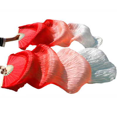 New Arrivals Stage Performance Dance Fans 100 Silk Veils Colored 180cm Women Belly Dance Fan Veils 2pcs RedLight RedWhite
New Arrivals Stage Performance Dance Fans 100 Silk Veils Colored 180cm Women Belly Dance Fan Veils 2pcs RedLight RedWhite
