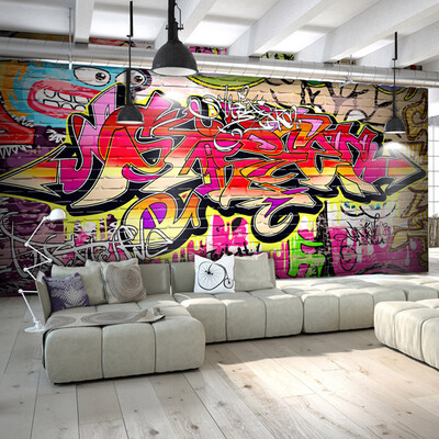 Custom Photo Wallpaper Fashion Personality Graffiti Letters Wallpaper Bar KTV Dance Studio Bedroom Backdrop Wall Mural Wallpaper
Custom Photo Wallpaper Fashion Personality Graffiti Letters Wallpaper Bar KTV Dance Studio Bedroom Backdrop Wall Mural Wallpaper