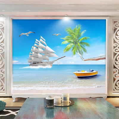Beach Sea View Custom 3D Photo Wallpaper For Living Room Background Wall Large Murals Modern Wall Painting Wallpaper Home Decor
Beach Sea View Custom 3D Photo Wallpaper For Living Room Background Wall Large Murals Modern Wall Painting Wallpaper Home Decor