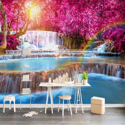 Custom 3D Photo Wallpaper Romantic Natural Landscape Waterfall Wall Painting Living Room Sofa TV Background Decor Wall Covering
Custom 3D Photo Wallpaper Romantic Natural Landscape Waterfall Wall Painting Living Room Sofa TV Background Decor Wall Covering