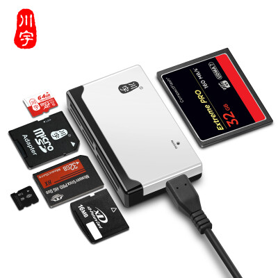 

Кавау высокоскоростной в устройство считывания карт памяти поддерживает карты памяти SD / TF / CF / XD / MS / M2 C235