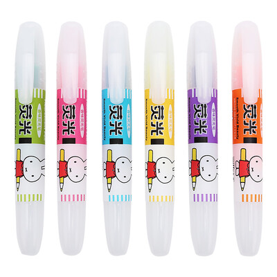 G Fluorescent pen single head 6 colors Miffy series 6 box marker pen for working&learning
G Fluorescent pen single head 6 colors Miffy series 6 box marker pen for working&learning