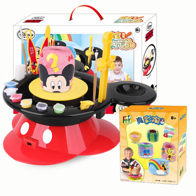 Дисней (Disney) гончарные глины машина станок Дети электрические игрушки DIY детей ручной работы Глина гончарная мастерская подарок DS-1732
Дисней (Disney) гончарные глины машина станок Дети электрические игрушки DIY детей ручной работы Глина гончарная мастерская подарок DS-1732