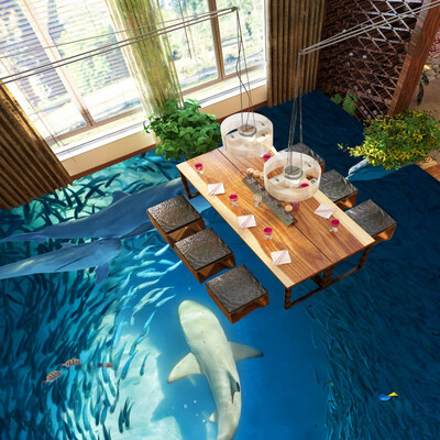 Free Shipping Underwater world dolphin fish bathroom 3D floor living room coffee house bedroom study flooring mural 250cmx200cm
Free Shipping Underwater world dolphin fish bathroom 3D floor living room coffee house bedroom study flooring mural 250cmx200cm