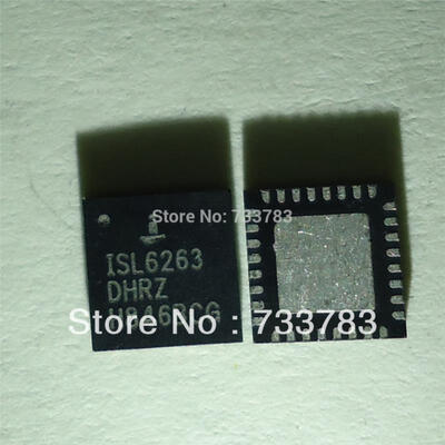 5pcs/lot ISL6263DHRZ ISL6263 ISL6263D 6263DHRZ 3-Bit VID Single-Phase Voltage Regulator with Current Monitor for GPU Core Power
5pcs/lot ISL6263DHRZ ISL6263 ISL6263D 6263DHRZ 3-Bit VID Single-Phase Voltage Regulator with Current Monitor for GPU Core Power