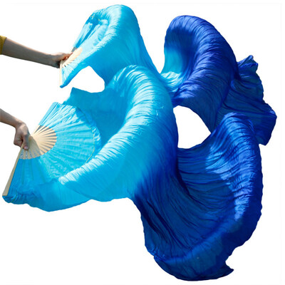 2017 Stage Performance 100 Silk Belly Dance Fans Gradient Colour Dance Accessories Belly Dancing Silk Fans TurquoiseRoyal Blue
2017 Stage Performance 100 Silk Belly Dance Fans Gradient Colour Dance Accessories Belly Dancing Silk Fans TurquoiseRoyal Blue