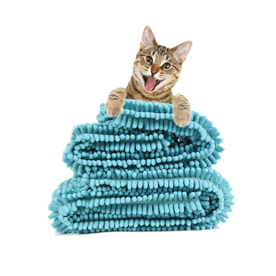 HANHANLEYUAN pet towel dog bath towel cat absorbent towel bath towel dry towel cat teddy golden hair bath supplies small 50X33cm blue
HANHANLEYUAN pet towel dog bath towel cat absorbent towel bath towel dry towel cat teddy golden hair bath supplies small 50X33cm blue